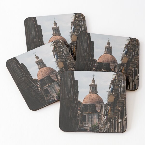 Item preview, Classic European City Street View with Cathedral Dome designed and sold by Drinney.