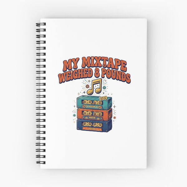 Item preview, My Mixtape Weighed 8 Pounds Funny Boomer Shirt designed and sold by Hearth & Hue.
