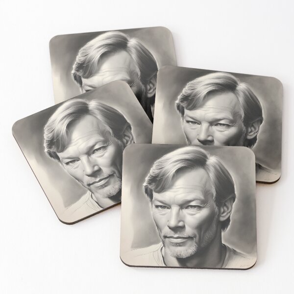 Artikelvorschau, Richard Chamberlain entworfen und verkauft von WorldofCharcoal.
