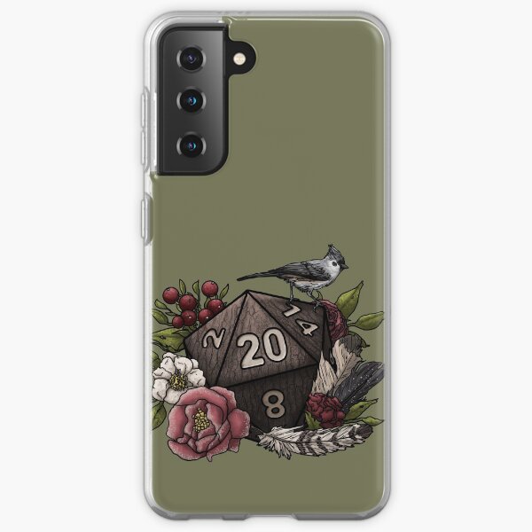 Druid Class D20 - Tabletop Gaming Dice Samsung Galaxy Soft Case