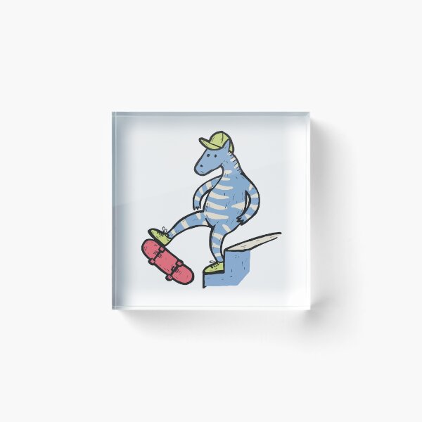 Item preview, Skateboarding Zebra Doing a Kickflip designed and sold by BysonDesigns.