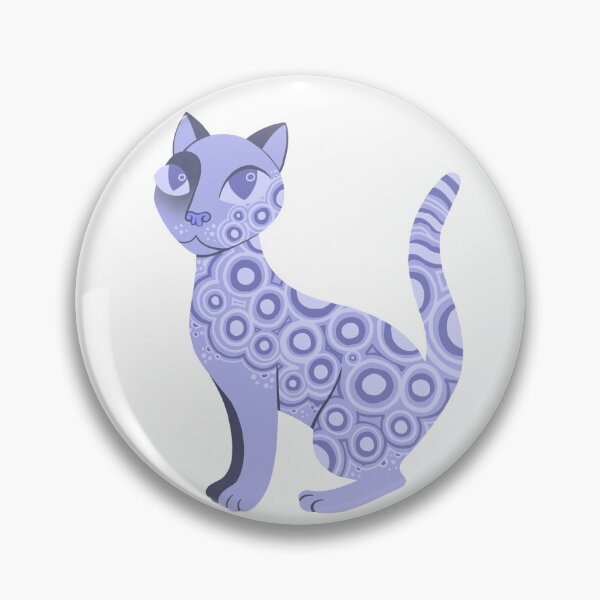 Artikelvorschau, Trippy Grey Cat entworfen und verkauft von Skye's Place.