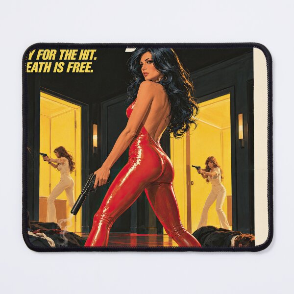 Item preview, Killed by Death Retro Action Movie designed and sold by obstinator.