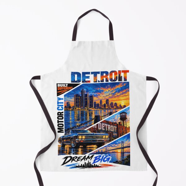 Item preview, Detroit Motor City Vibes Built Different, Dreaming Bigger designed and sold by KLERIKSTORE.