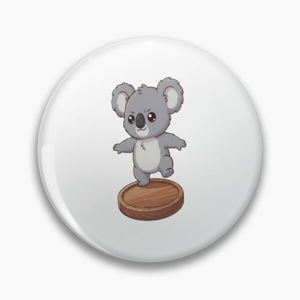 Item preview, Cute Koala Balancing On Board designed and sold by Ella_Sketch.