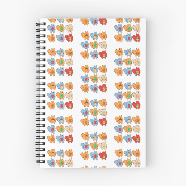 Item preview, Squirrel Sticker Pack - Nine Squirrels With Nuts designed and sold by BysonDesigns.