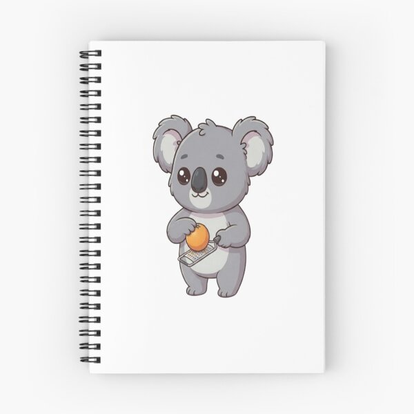 Item preview, Cute Koala Grating Orange Zest designed and sold by Ella_Sketch.