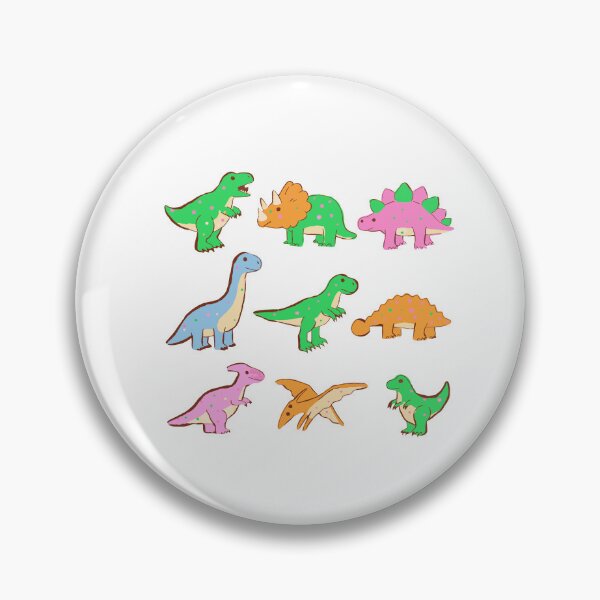 Item preview, Dinosaur Sticker Pack - Nine Dinosaurs designed and sold by BysonDesigns.