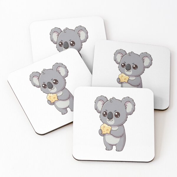 Item preview, Cute Koala Eating Cheese Wedge designed and sold by Ella_Sketch.