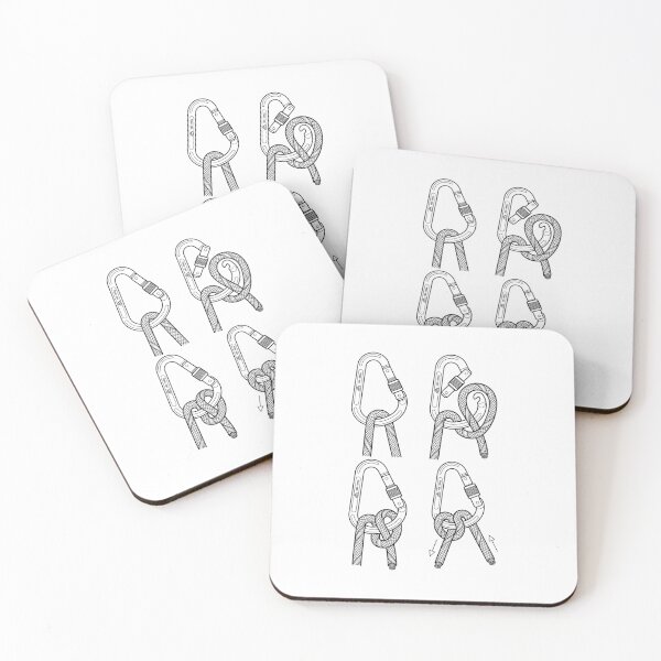 Item preview, Rock Climbing Climber Carabiner Knot Mountaineering Climbers designed and sold by GrandeDuc.
