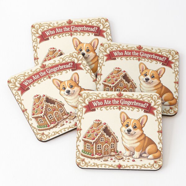Item preview, Who Ate the Gingerbread? designed and sold by DogTiredbyPeter.