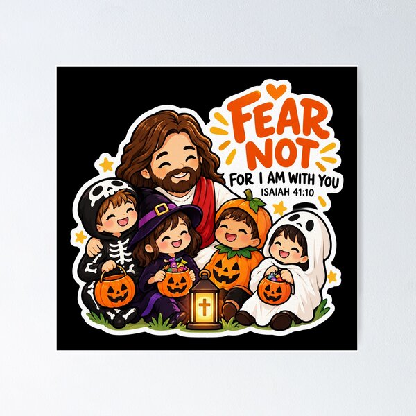 Item preview, Isaiah 41:10 Fear Not For I Am With You designed and sold by plushism.