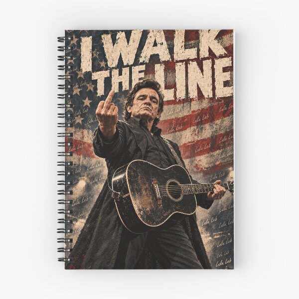 Item preview, Johnny Cash I walk the Line  designed and sold by LuluLeb.