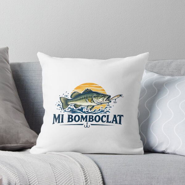 Item preview, Mi Bomboclat Fish Meme — Funny Retro Barramundi Design | Silly Sea Life Illustration designed and sold by Colorful-Garden.