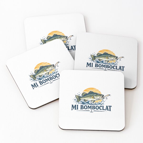 Item preview, Mi Bomboclat Fish Meme — Funny Retro Barramundi Design | Silly Sea Life Illustration designed and sold by Colorful-Garden.