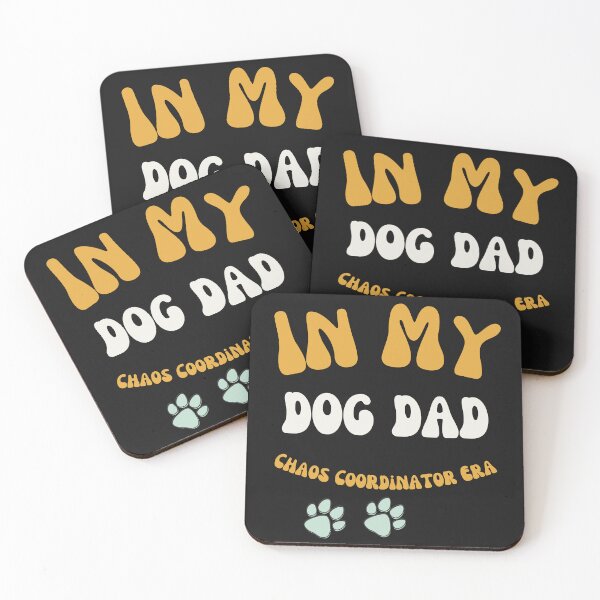 Artikelvorschau, In My Dog Dad Chaos Coordinator Era Gift entworfen und verkauft von mumchaosdesigns.