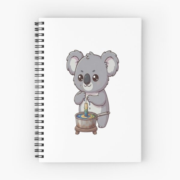 Item preview, Cute Koala Making Dipped Candles designed and sold by Ella_Sketch.