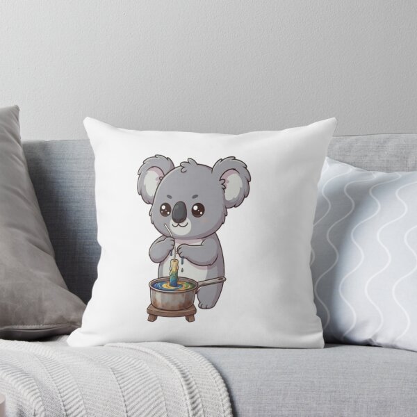 Item preview, Cute Koala Making Dipped Candles designed and sold by Ella_Sketch.