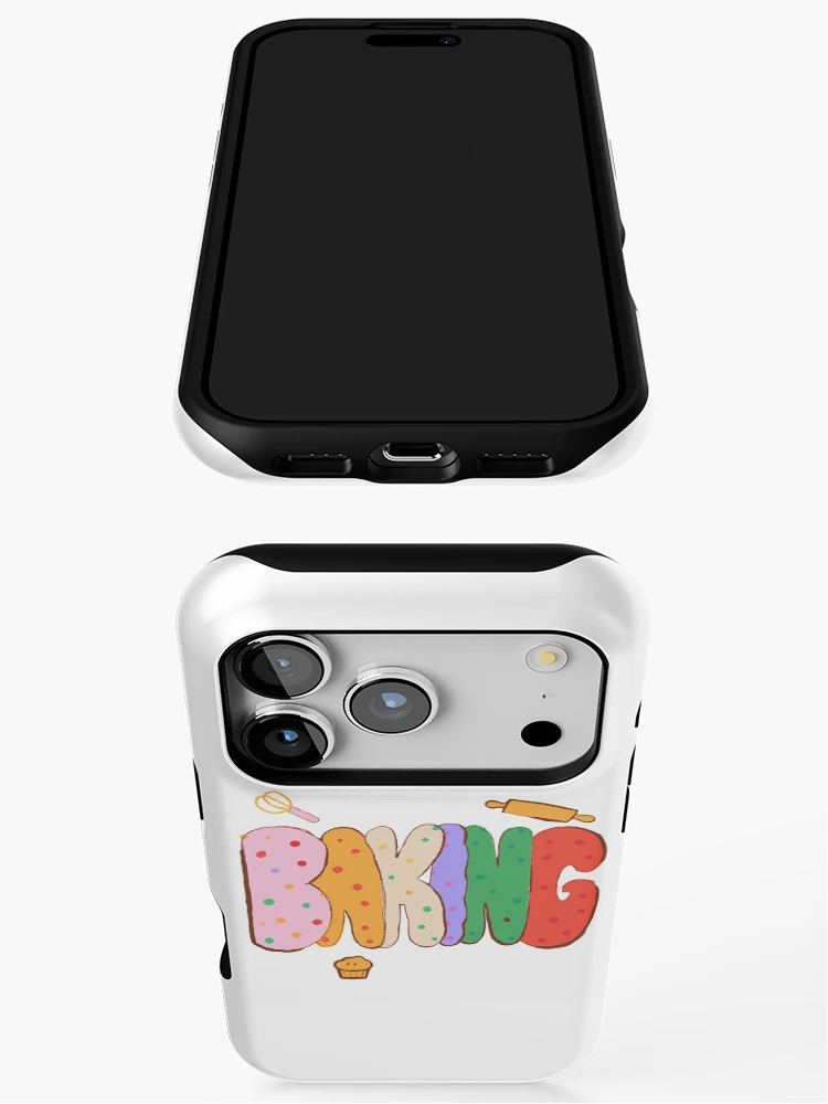 Thumbnail 3 of 4, iPhone Case, Baking - Hand-Lettered Riso Word designed and sold by BysonDesigns.