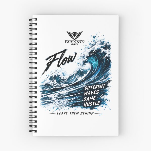 Item preview, Ocean Wave Surf Art – Different Waves Same Hustle designed and sold by Velaro Pro.