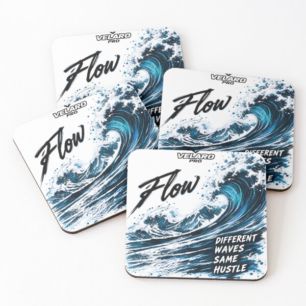 Item preview, Ocean Wave Surf Art – Different Waves Same Hustle designed and sold by Velaro Pro.