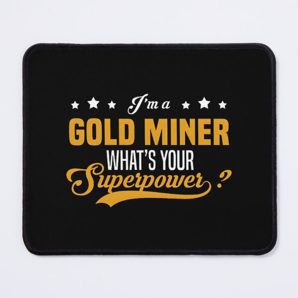 Item preview, Vintage Gold Miner Illustration with Pickaxe and Pan designed and sold by nanathebanana21.