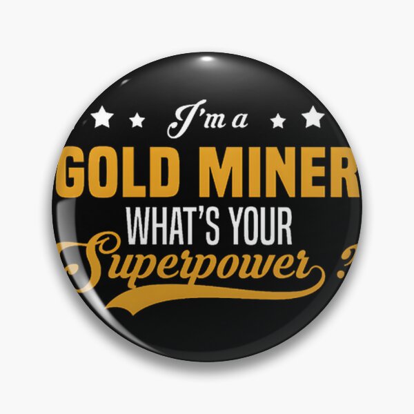 Item preview, Vintage Gold Miner Illustration with Pickaxe and Pan designed and sold by nanathebanana21.