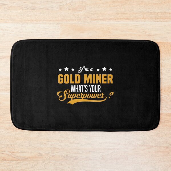 Item preview, Vintage Gold Miner Illustration with Pickaxe and Pan designed and sold by nanathebanana21.