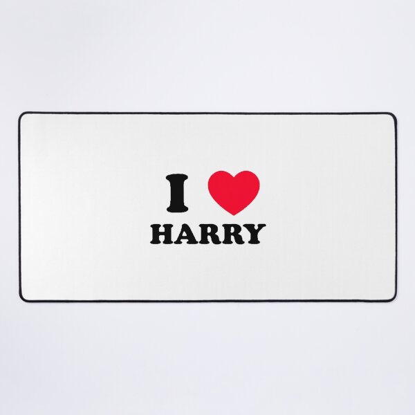 Item preview, I Love Harry Cute Romantic Design for Fans and Admirers designed and sold by LBhering.