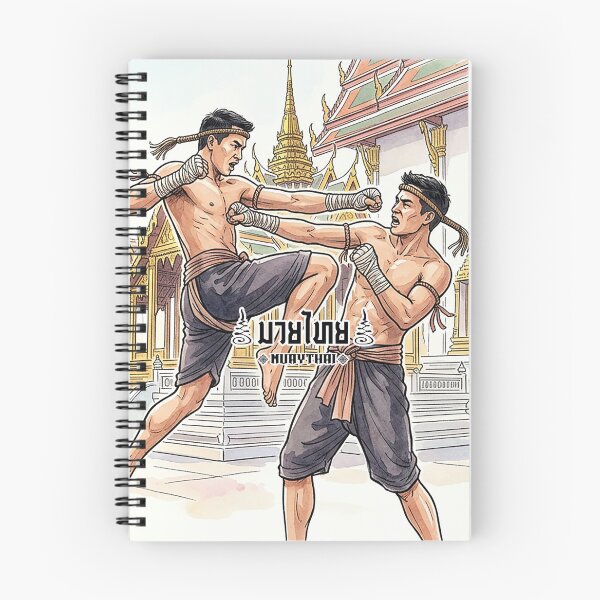 Item preview, Muay Thai Kard Chuek (Traditional Thai Boxing): Sacred Temple, Fearless Fighter   designed and sold by Vanich-Panich.
