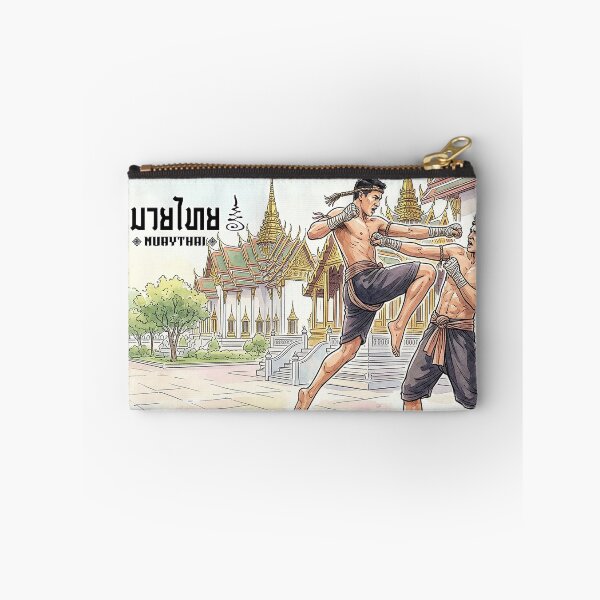 Item preview, Muay Thai Kard Chuek (Traditional Thai Boxing): Sacred Temple, Fearless Fighter   designed and sold by Vanich-Panich.