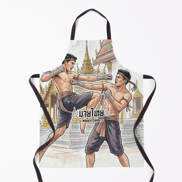 Artikelvorschau, Muay Thai Kard Chuek (Traditionelles Thai-Boxen): Heiliger Tempel, furchtloser Kämpfer entworfen und verkauft von Vanich-Panich.