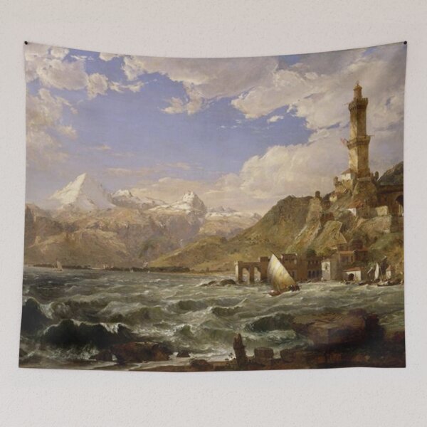 Item preview, The Coast of Genoa designed and sold by SharonTheFirst.