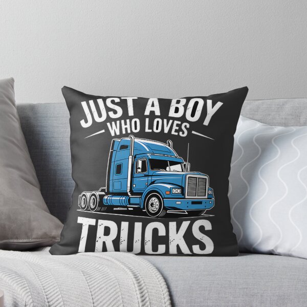 Item preview, Just a Boy Who Loves Garbage Trucks - Fun Kids Design for Garbage Truck Enthusiasts designed and sold by ajgraphicsense.