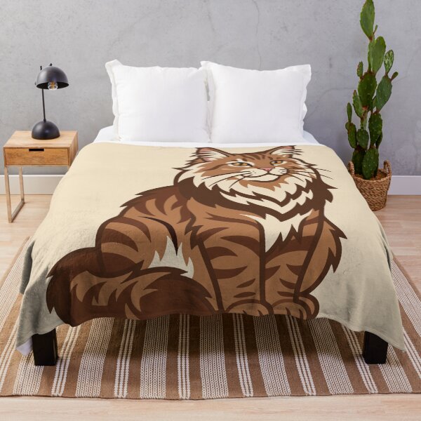 Item preview, Majestuoso gato Maine Coon con orejas esponjosas y con mechones. designed and sold by AIG - Andrei Ilie Graphics.