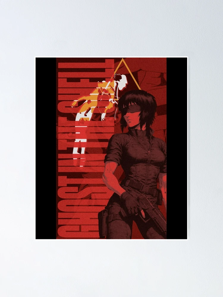 Thumbnail 1 of 3, Poster, Ghost In The Shell designed and sold by WhimsySpore.