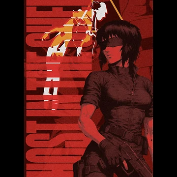 Artwork thumbnail, Ghost In The Shell by WhimsySpore