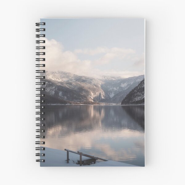 Item preview, Snowy Mountain Lake View in Winter Sunshine designed and sold by Tyresett.