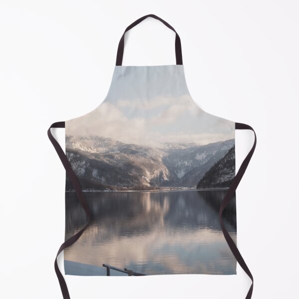 Item preview, Snowy Mountain Lake View in Winter Sunshine designed and sold by Tyresett.
