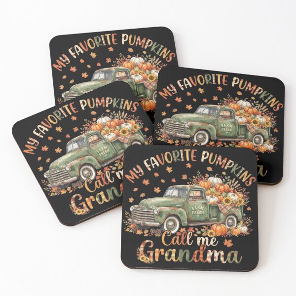 Item preview, My Favorite Pumpkins Call Me Grandma Fall Thanksgiving Vintage designed and sold by CF_VintageDesign.