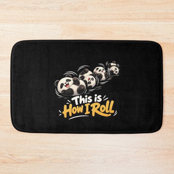 Item preview, This is How I Roll It Panda designed and sold by TheEndDesign.