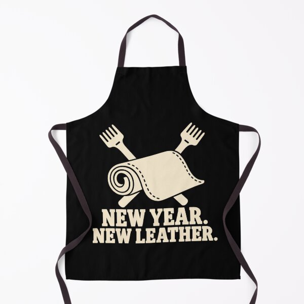 Artikelvorschau, New Year New Leather Traditional Leathercraft Humor entworfen und verkauft von DreamLayerStudio.
