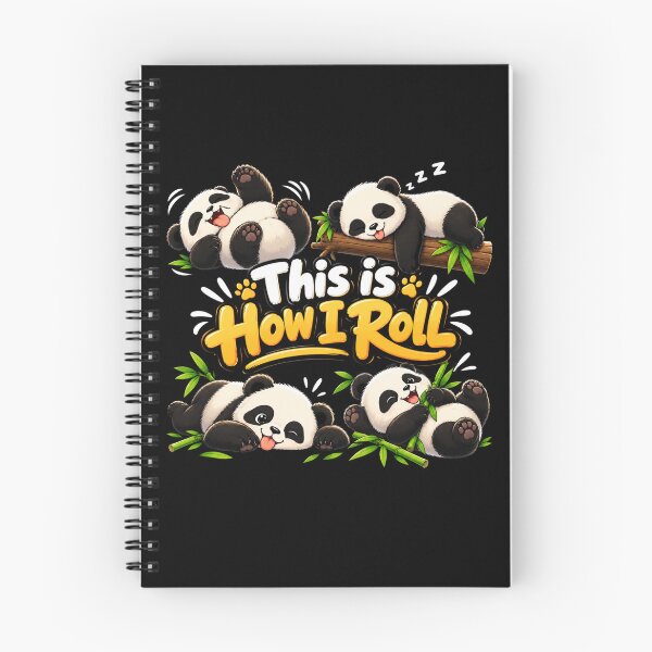 Item preview, This is How I Roll It Panda designed and sold by TheEndDesign.