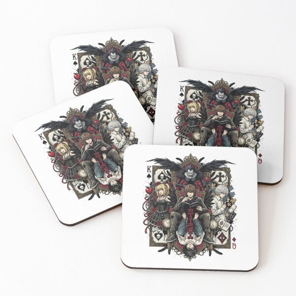 Aperçu de l'œuvre Composition des personnages de Death Note créée et vendue par LynnGablestore.