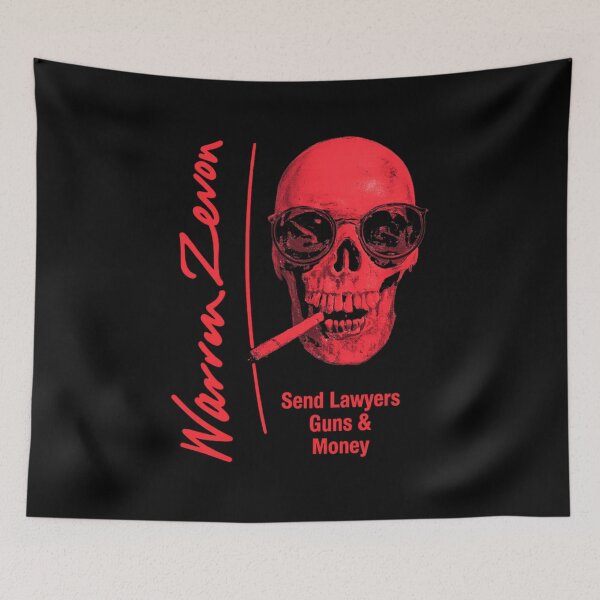 Item preview, Warren Zevon Send Lawyers Guns & Money Skull designed and sold by Nekoojimeo.
