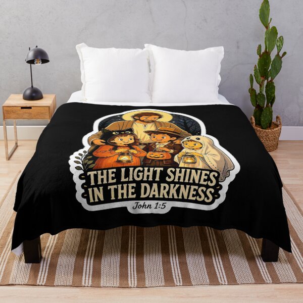 Item preview, John 1:5 The Light Shines In The Darkness designed and sold by plushism.