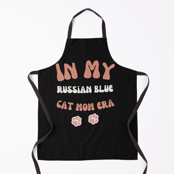 Artikelvorschau, In My Russian Blue Cat Mom Era Gift entworfen und verkauft von mumchaosdesigns.