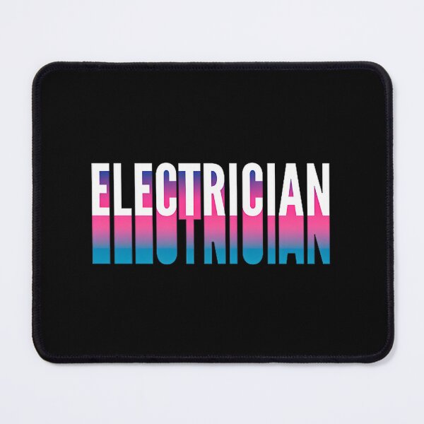 Item preview, Electrician Design with Long Gradient Shadow Effect for Professionals and Enthusiasts designed and sold by Andrew  Zaach.