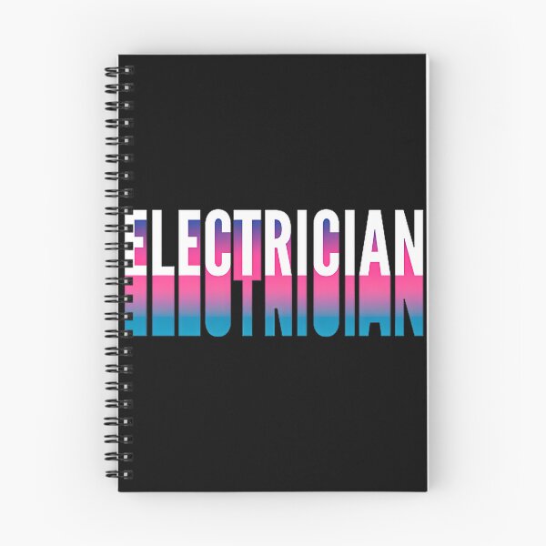 Item preview, Electrician Design with Long Gradient Shadow Effect for Professionals and Enthusiasts designed and sold by Andrew  Zaach.