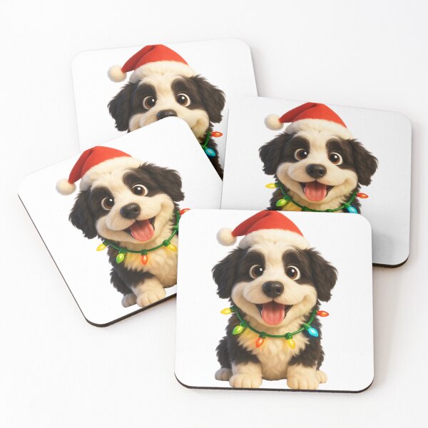 Item preview, Playful Sheepadoodle Christmas designed and sold by Sillytoe.